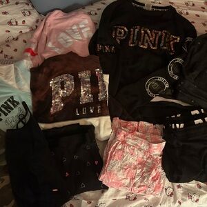 Pink Victoria secret Bundle M&L